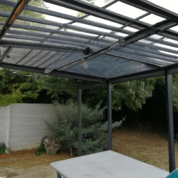 Aménagement de pergola avec fermeture loggia en PVC Villetaneuse